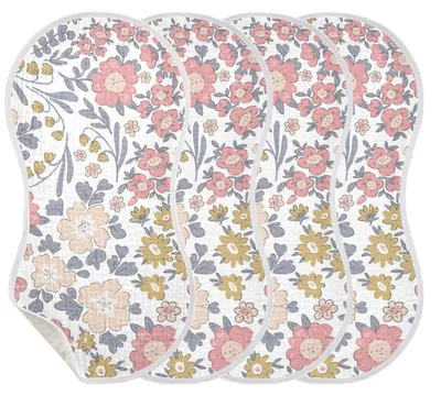 Productafbeelding van 4 Stuks Grote Katoenen Spuugdoeken voor Baby's