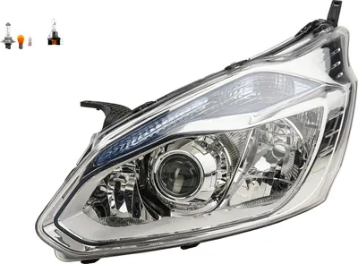 Produktbild von Scheinwerfer passend für Ford Transit Custom 12 04/12-12/17 links + Leuchtmittel 1801818 1778053 1779186 1783376 1811479 1866470 BK2113D153BD B Johns