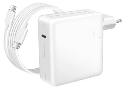 Immagine prodotto di Avizar, caricabatterie USB-C per MacBook, ricarica rapida, 96W - Bianco, Bianco