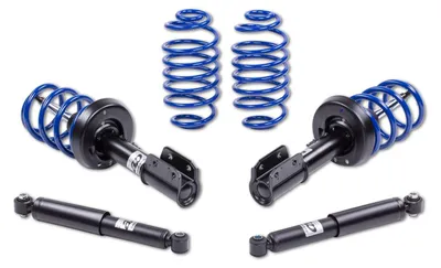 Image de Kit de suspension sport AP 21320009 pour BMW Série 3 Coupé, Série 3 Cabriolet, Série 3 Touring : amortisseurs et ressorts