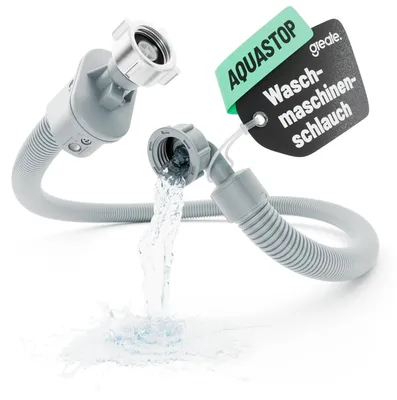 Produktbild von greate Aquastop Schlauch Waschmaschine  1,5 m 3/4 Zoll - Waschmaschinenschlauch Aquastop inkl. Sicherheitsventil