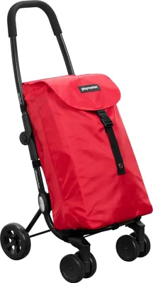 Produktbild von Famanu Einkaufstrolley mit drehbaren Vorderrädern - 43L, bis 30kg belastbar