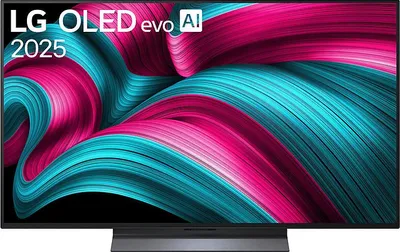 LG OLED48C57LA OLED evo TV (Flat, 48 Zoll / 121 cm, OLED 4K, SMART TV)