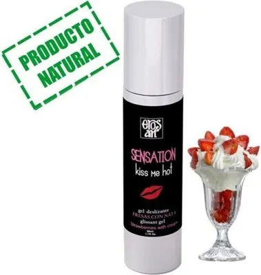 Imagen del producto de EROSART - Lubricante Sensation Fresas con Nata