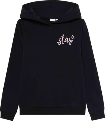 Produktbild von Hoodie Name It 13246279-BLACK für Mädchen