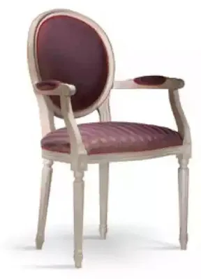Produktbild von Stuhl 1 Sitzer Holz Luxus Mit Armlehnen Esszimmer Italienische Design