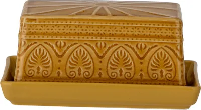 Produktbild von Rani Butterdose, Gelb, Steingut