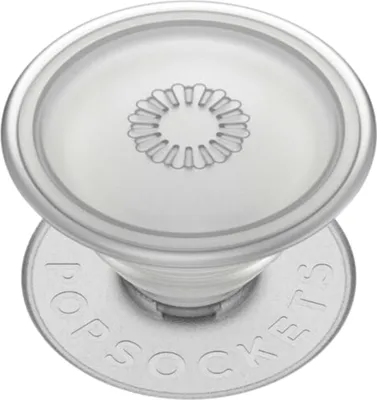Zdjęcie produktu dla PopSockets PlantCore, Uchwyt, Szary, Półprzezroczysty, Wzór symetryczny, Uniwersalne, 1 szt., 38,8 mm