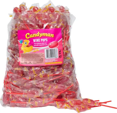 Produktbild von Candyman wine pops 175 pieces