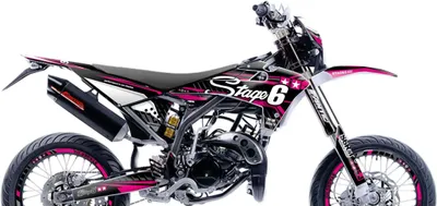 Produktbild von Stage6 Pink Deco Grafikset für Fantic Xm 50 2017-2022