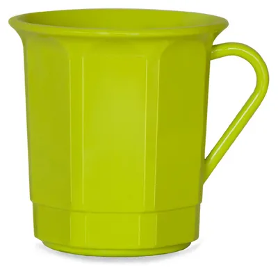 Produktbild von AKU® PP-Kaffeebecher mit Henkel aus Kunststoff, 300 ml/0,30 l, Mehrweg, grün