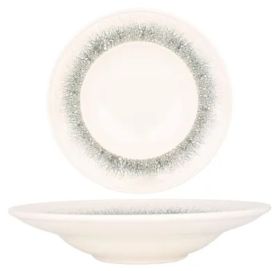 Produktbild von Kütahya Porselen Pasta Teller - Black Ice - Porzellan - 27 cm (450cc)