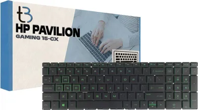 Produktbild von HP Pavilion Gaming 15-cx-Tastatur mit LED