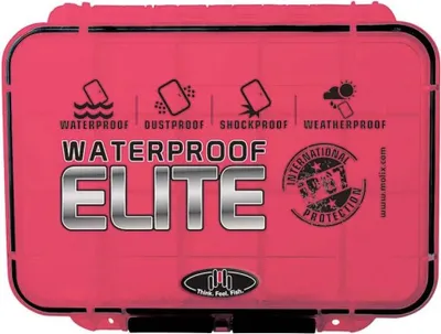 Productafbeelding van Molix Waterproof Elite 02 kunstenbox, rood, 23 x 17,5 x 5,3 cm. Rood, 23 x 17,5 x 5,3 cm