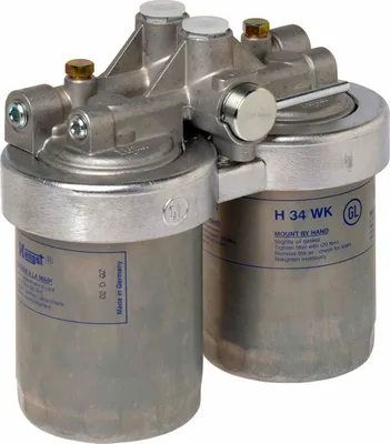 Produktbild von HENGST FILTER Gehäuse Kraftstoffilter HWKU17L 231mm 62mm 221mm
