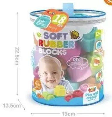Immagine prodotto di Klocki miękkie 18szt