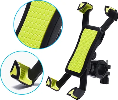 Produktbild von M37C Fahrrad Handyhalterung – 360° drehbar, Universal Motorrad Smartphone Halter für 4,5–7 Zoll Handy