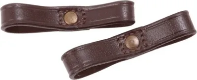 Produktbild von Blenheim - Leder Schenkeltrensen-Fixierung 2er-Pack ER765 (Einheitsgröße) (Braun)