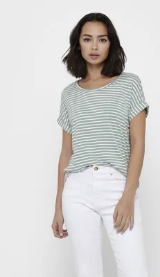 Produktbild von ONLY 15206243, T-Shirt, Erwachsener, Weiblich, Grün, Jadeite, XS