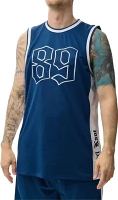 Produktbild von Karl Kani Herren Jersey Og Block Basketball navy/white M