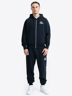 Produktbild von Herren Trainingsanzug mit Kapuze normale Passform ROTTINGEAN Dark Navy/White S Lonsdale