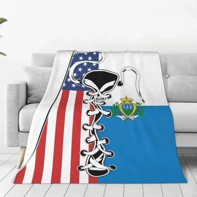 Immagine prodotto di Coperta in pile anti-pilling con design vintage