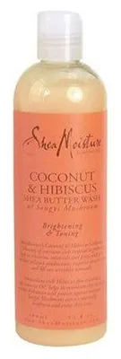 Zdjęcie produktu dla Shea Moisture Coconut & Hibiscus Illumunating Body Wash 13oz.