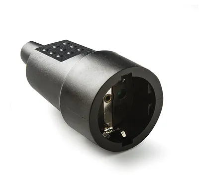 Productafbeelding van FAMATEL - Mobiele stekkerdoos | Kunststof PVC | TT | 16A | 250 V | Zwart