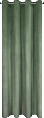 Zdjęcie produktu dla Eurofirany 459344, Przezroczysty, Zielony, Monochromatyczny, Poliester, Oczko, 200 g/m²