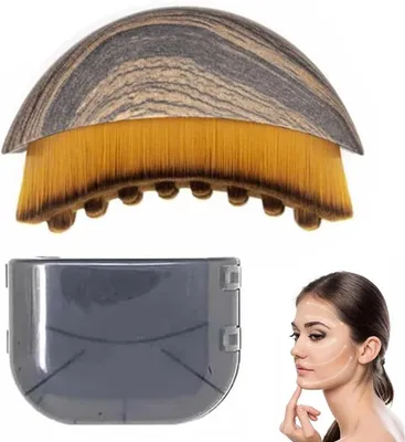 Imagen del producto de Masajeador facial para drenaje linfático, ideal para la zona de la mandíbula y el mentón, compacto, para el cuidado facial
