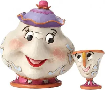 Image de L'amour d'une mère (Figurine Mrs Potts et Chip)