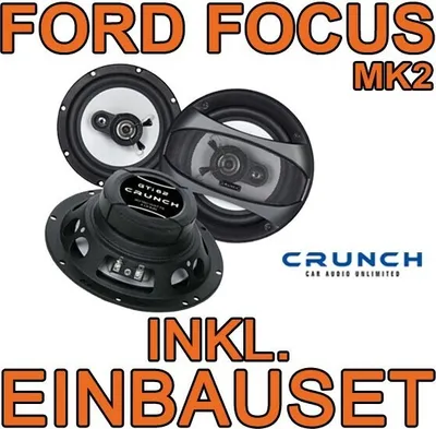 Produktbild von Crunch GTi62 - 16,5cm Triaxsystem für Ford Focus MK2 hinten - justSOUND
