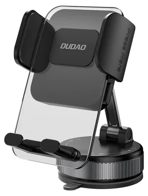 Image de Support voiture Dudao F24PLUS à ventouse noir