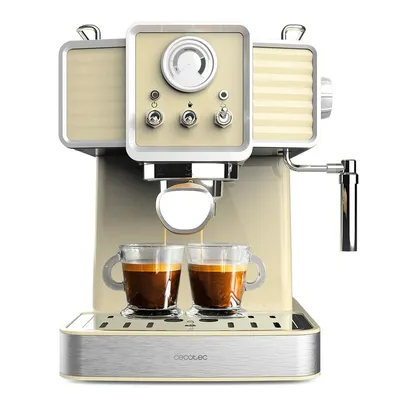 Produktbild von Cecotec Espresso-Kaffeemaschinen Power Espresso 20 Tradizionale Light Yellow
