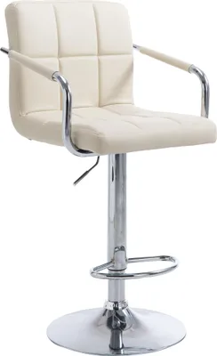Produktbild von Barhocker Lucy V2 chrom - weiß