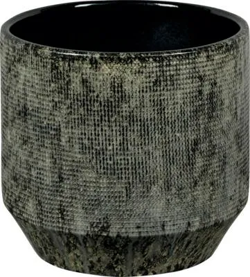 Produktbild von Blumentopf Passion for Pottery Santana Steinzeug Ø 29 cm H 26 cm grau