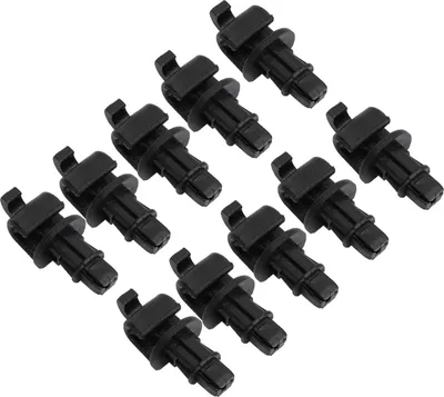 Obrázek produktu pro 10ks háčků na sluneční clonu 83715 SHJ A21ZA Black Sun Shade Hook Sliding Door Clip Kit pro Odyssey 2005 až 2010