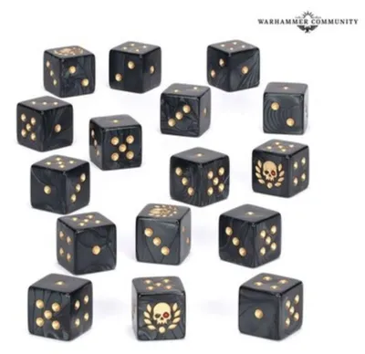 Produktbild von Warhammer 40.000 Astra Militarum Commissar Yarrick Dice