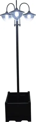 Obrázok produktu pre Záhradná solárna lampa, 18 LED svetiel, vodotesná IP44, studená 6000K, biela