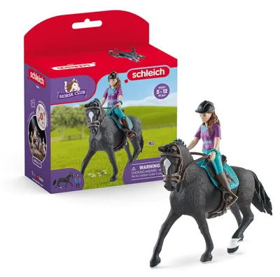 Produktbild von schleich HORSE CLUB 42541, Horse with rider, Horses, 5 Jahr(e), Mehrfarbig