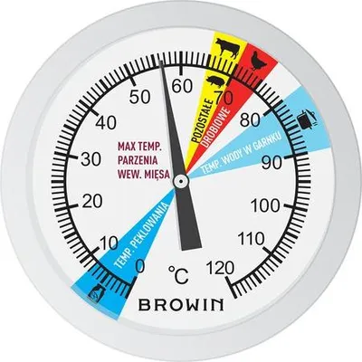 Obrázek produktu pro Teploměr pro šunkovar 1,5kg rozsah teploměru 0-120 ° C