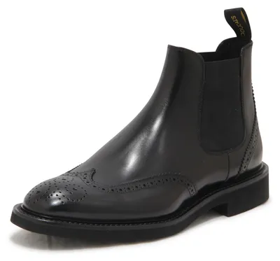 Imagen del producto de Q0186. Botas de hombre "Beatles" de Doucal's, color negro