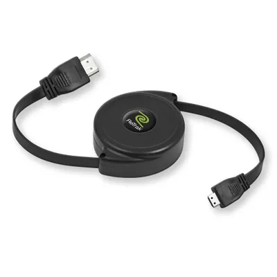 Produktbild von ReTrak EUTABHDMI, 1,8 m, HDMI Typ A (Standard), HDMI Typ A (Standard), 10,2 Gbit/s, Schwarz