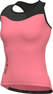 Image de Maillot de cyclisme sans manches ALÉ - PRAGMA COLOR BLOCK - Rose S