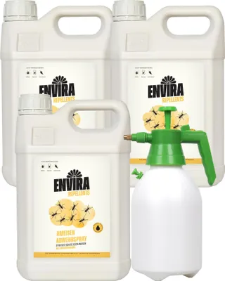 Produktbild von Envira Ameisen Abwehrspray im Vorteilspack mit Drucksprüher