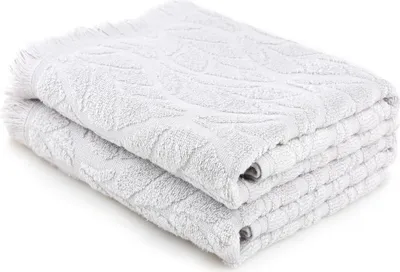Produktbild von Mijolnir, Hochwertiges Badetuch-Set (2 Stück), Hellgrau, 75 x 150 cm | 100% Baumwolle, 340 gr/m² | Maschinenwaschbar bei 40 °C | Weich und saugfähig für Ihr Badezimmer.