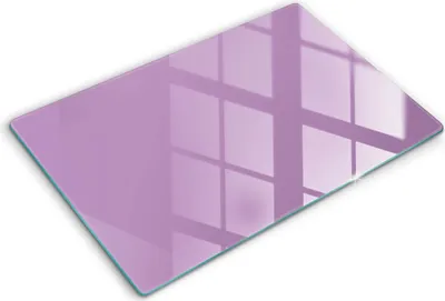 Produktbild von Abdeckung Glas - Küchenabdeckung - 80x52 cm - Abdeckplatte -Violette Farbe