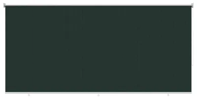 Image de Store extérieur vidaXL, protection UV 90 %, vert foncé, 300 x 230 cm, HDPE