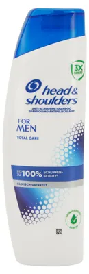 Produktbild von Head & Shoulders For Men Total Care Anti-Schuppen Shampoo | 250 ml