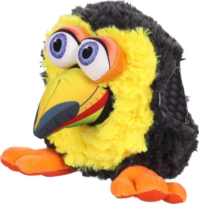 Produktbild von Flamingo Hundespielzeug Snapzy Tukan schwarz